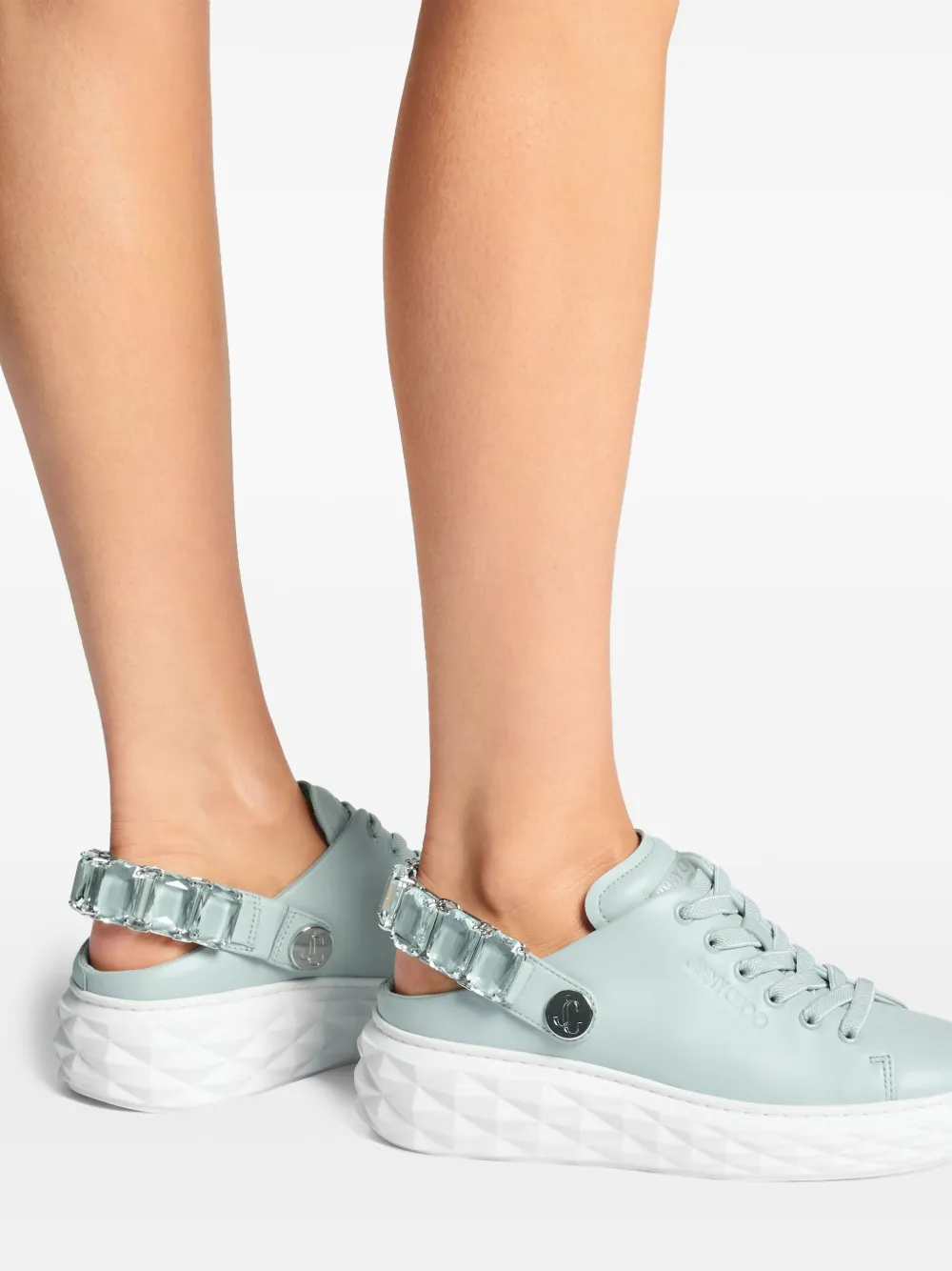 Jimmy Choo Diamond Maxi sneakers Groen