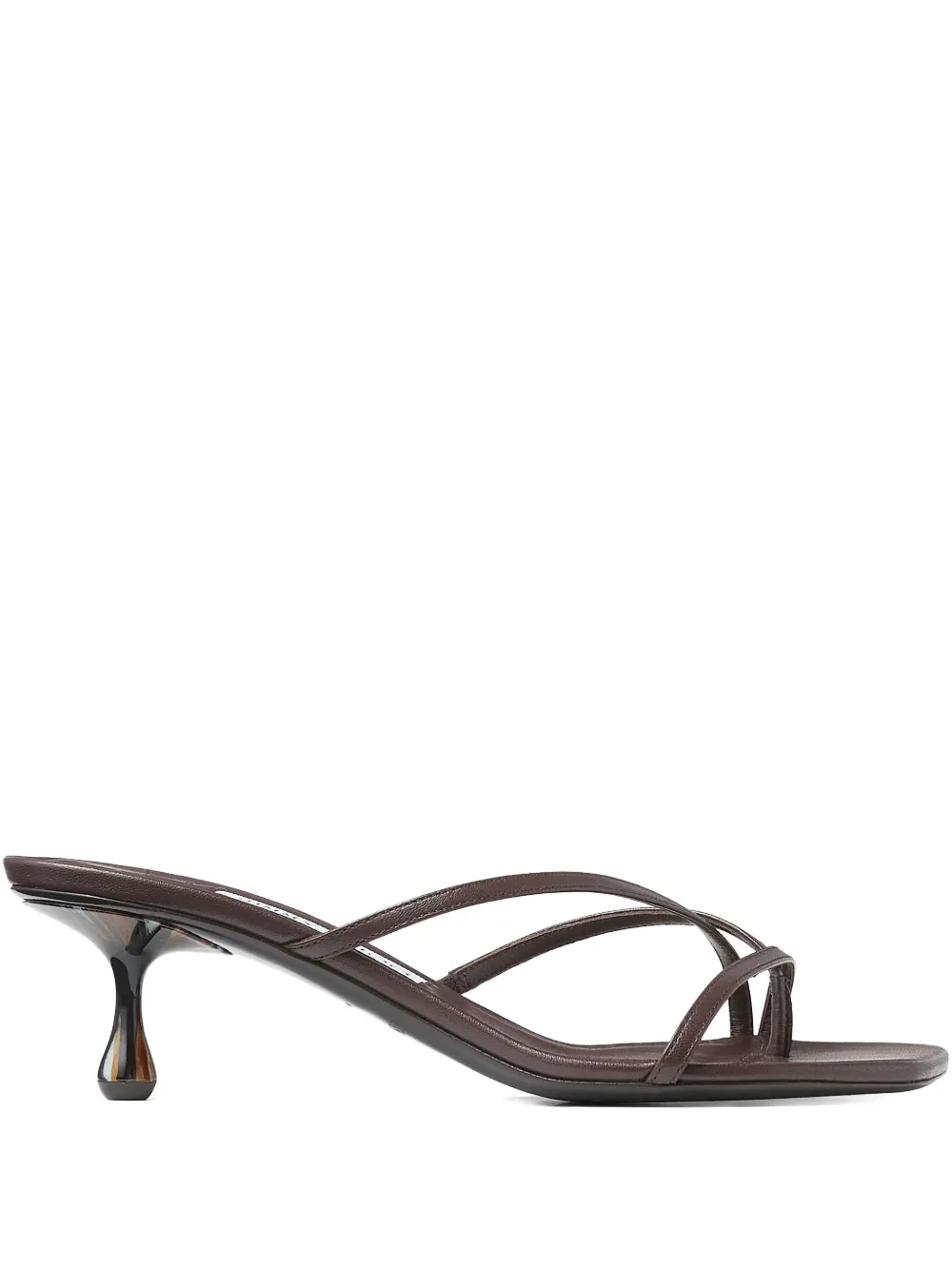 Jimmy Choo 50mm Etna mules Bruin