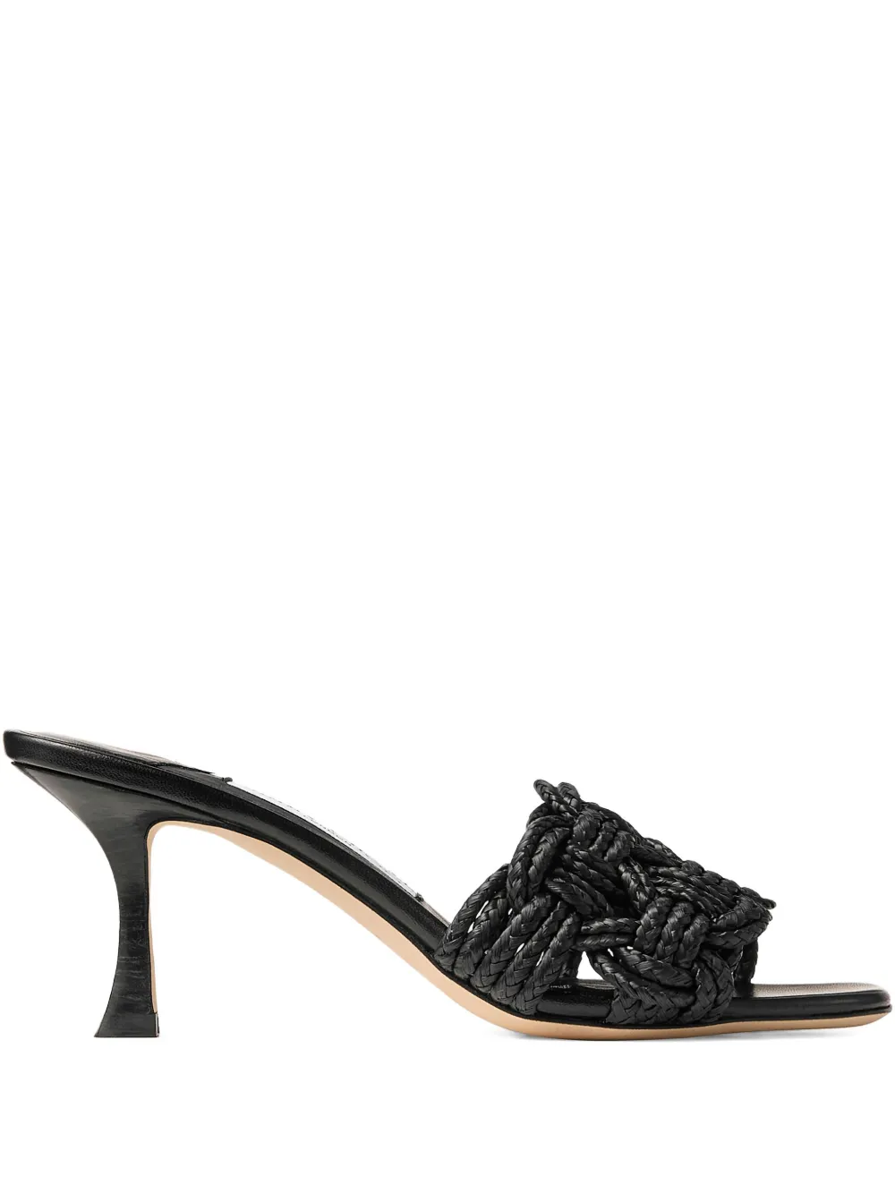 Jimmy Choo 70mm Chara mules Zwart