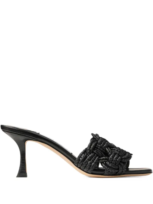 Jimmy Choo mules Chara 70 mm - Noir - Jimmy Choo - Modalova