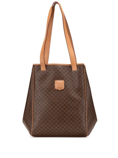 Céline Pre-Owned 2014 Macadam Coated Canvas tote bag