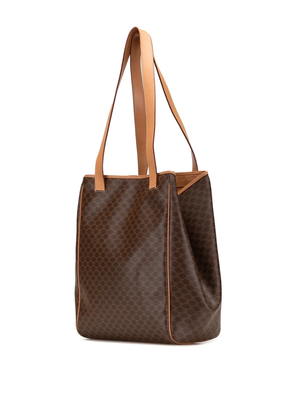 Pre-owned Celine 2014 Macadam Coated Canvas Tote Bag