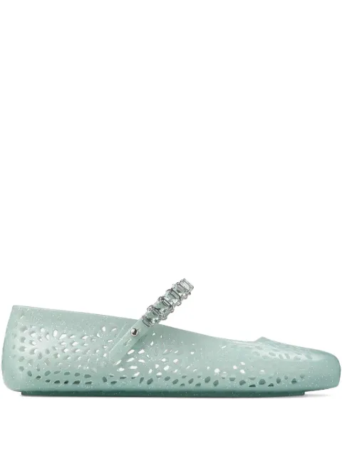 Jimmy Choo Jelly ballet flats