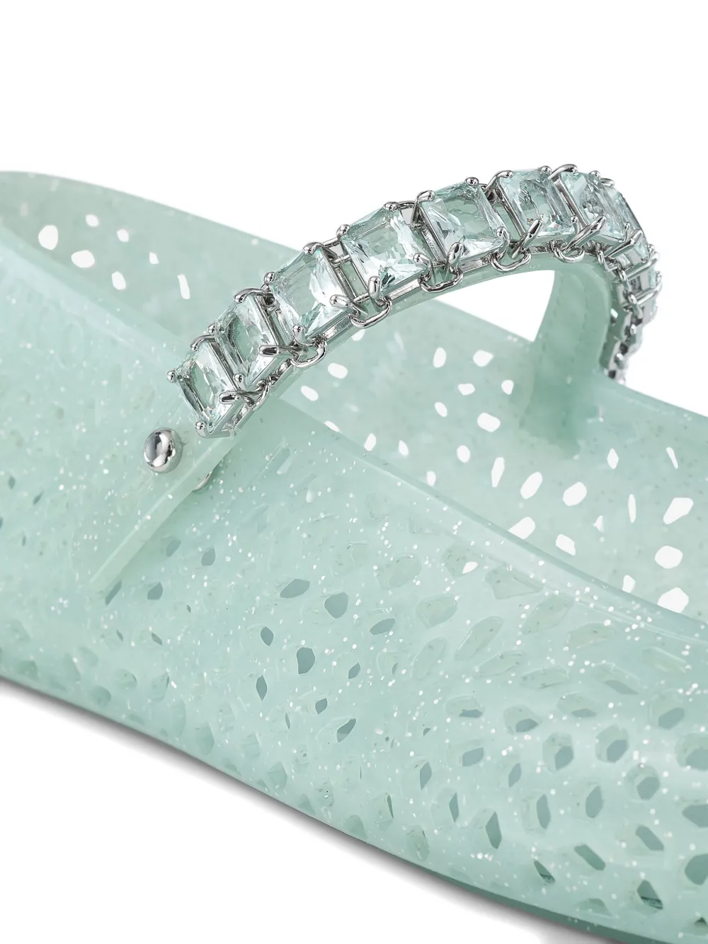 Jimmy Choo Jelly ballet flats Green