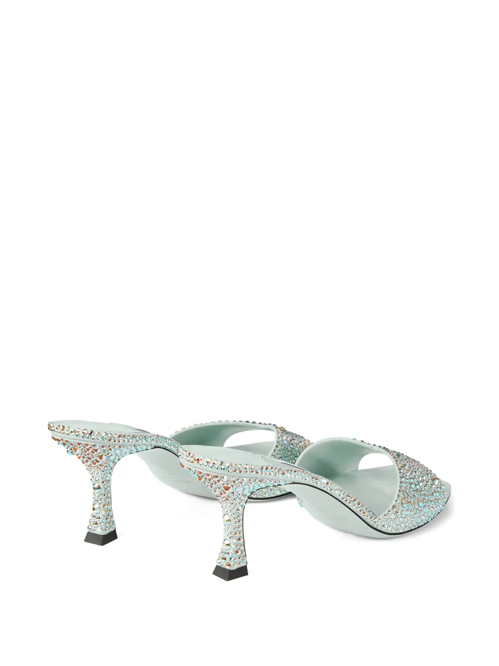 Jimmy Choo Skye 70mm muiltjes Groen