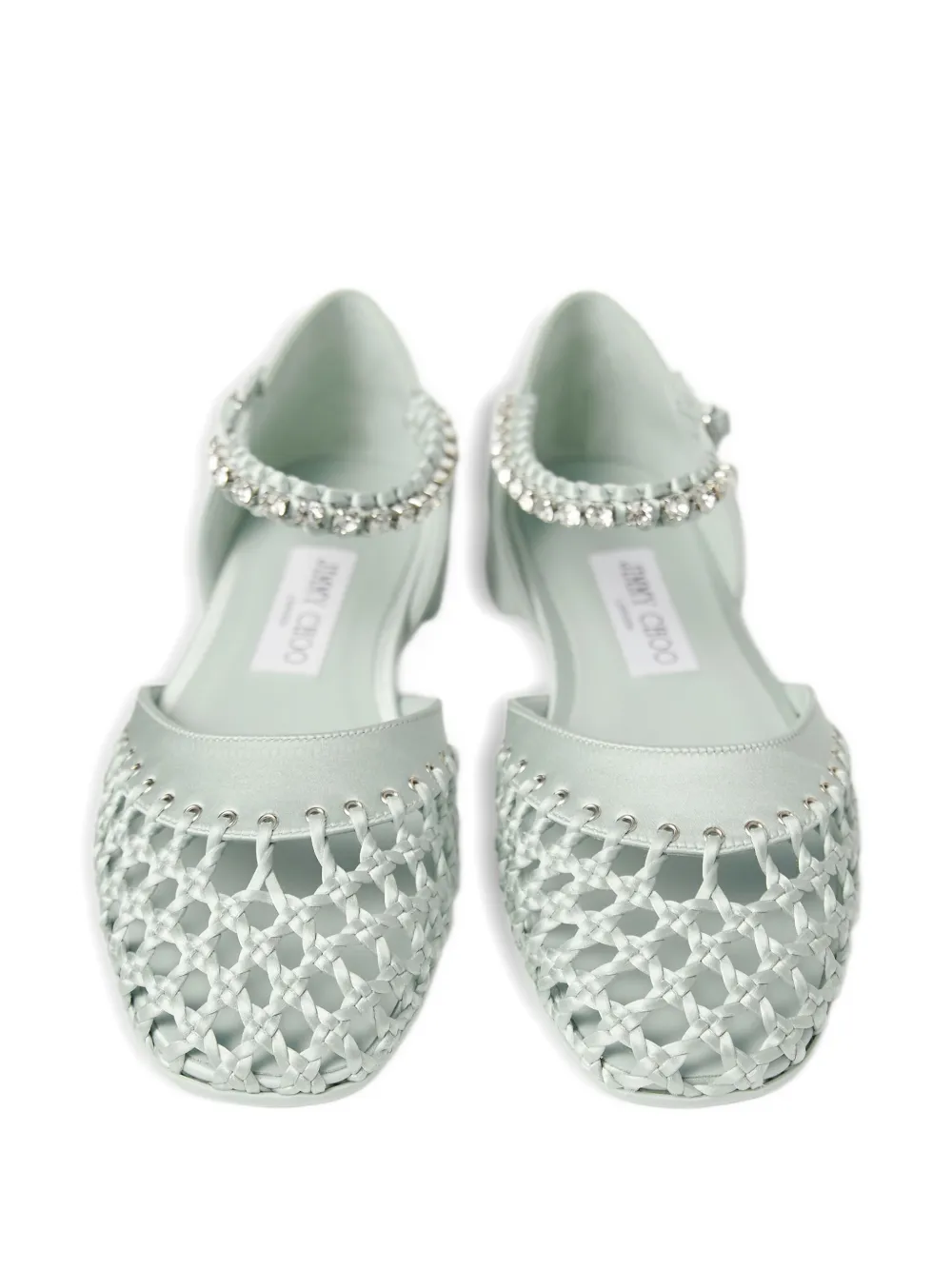 Jimmy Choo Dila ballerina flats Green