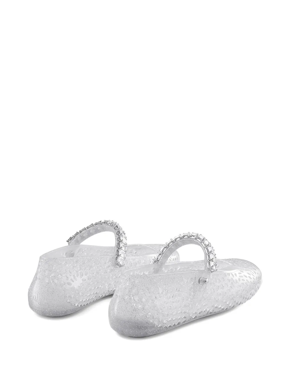 Jimmy Choo Jelly ballet flats White