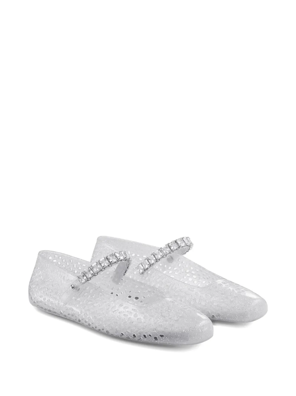 Jimmy Choo Jelly ballet flats - Wit