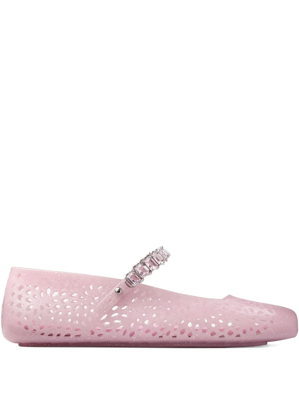 Jimmy Choo Jelly ballet flats Roze