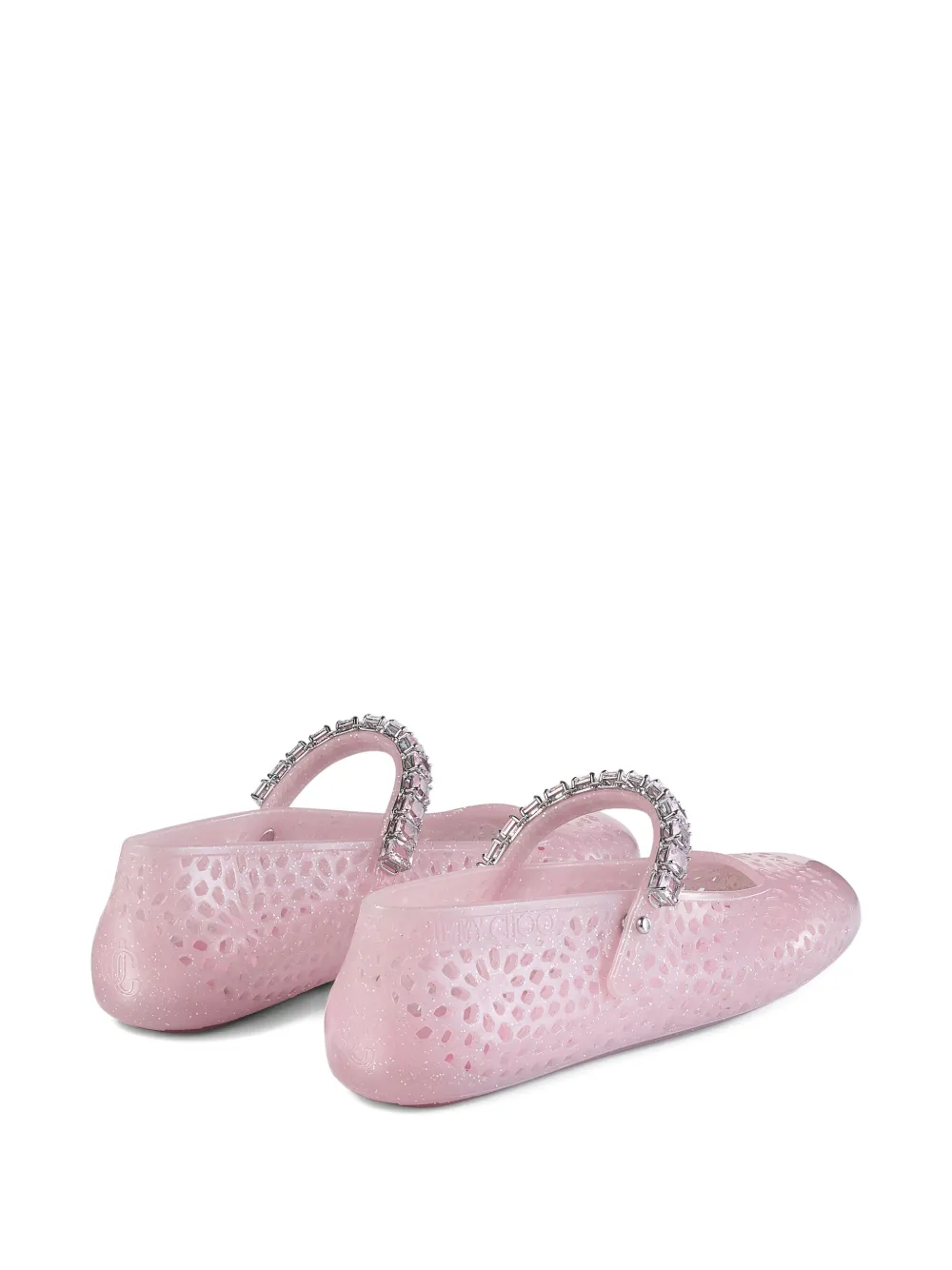 Jimmy Choo Jelly ballet flats Pink