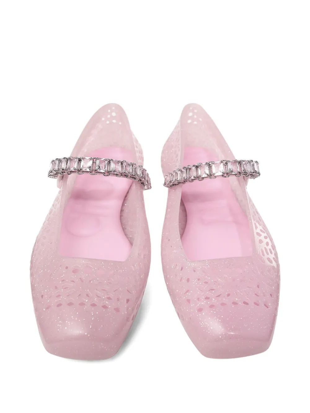 Jimmy Choo Jelly ballet flats Pink