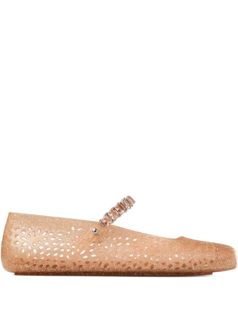 Jimmy Choo Jelly ballet flats