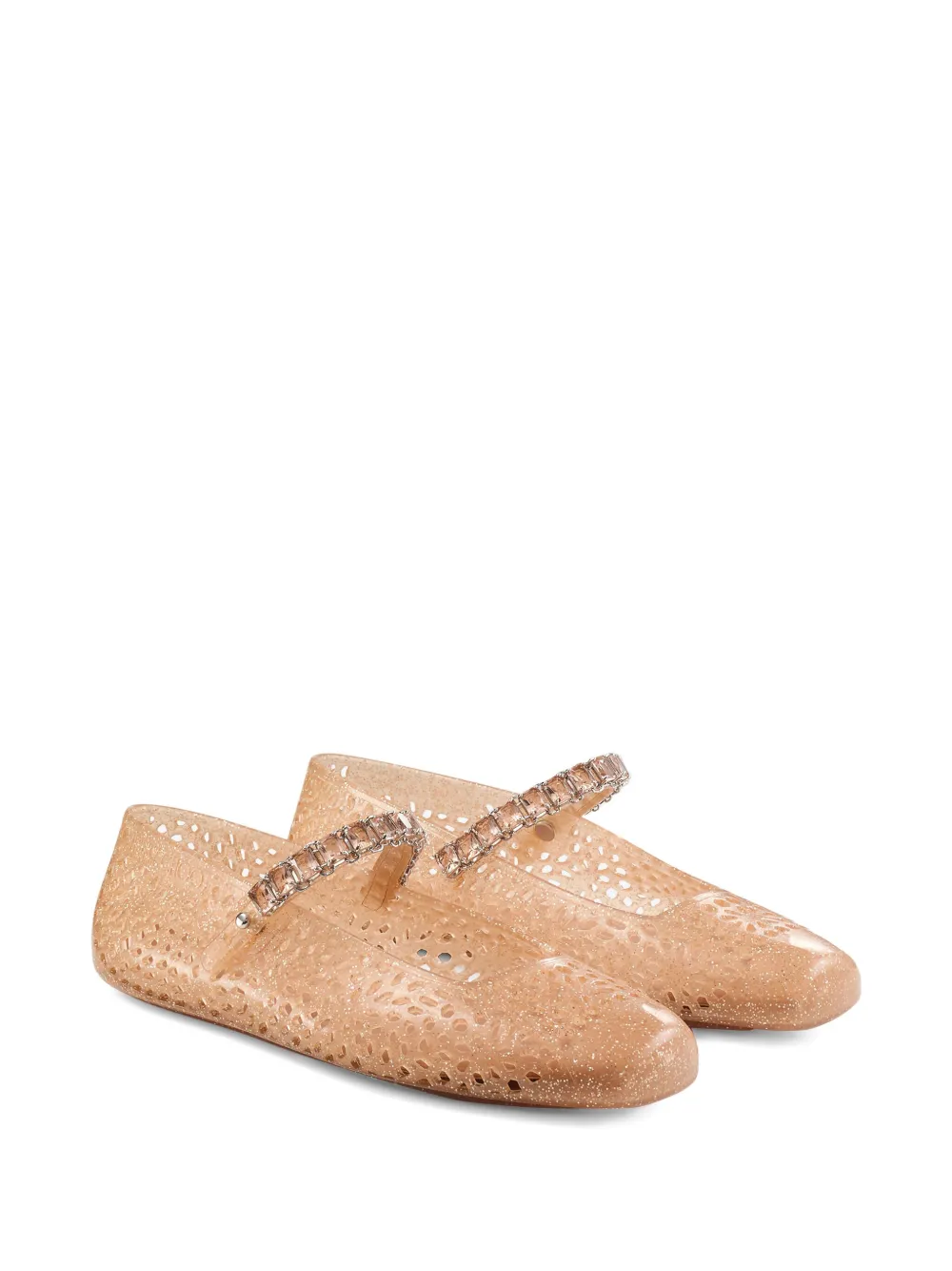 Jimmy Choo Jelly ballet flats - Beige