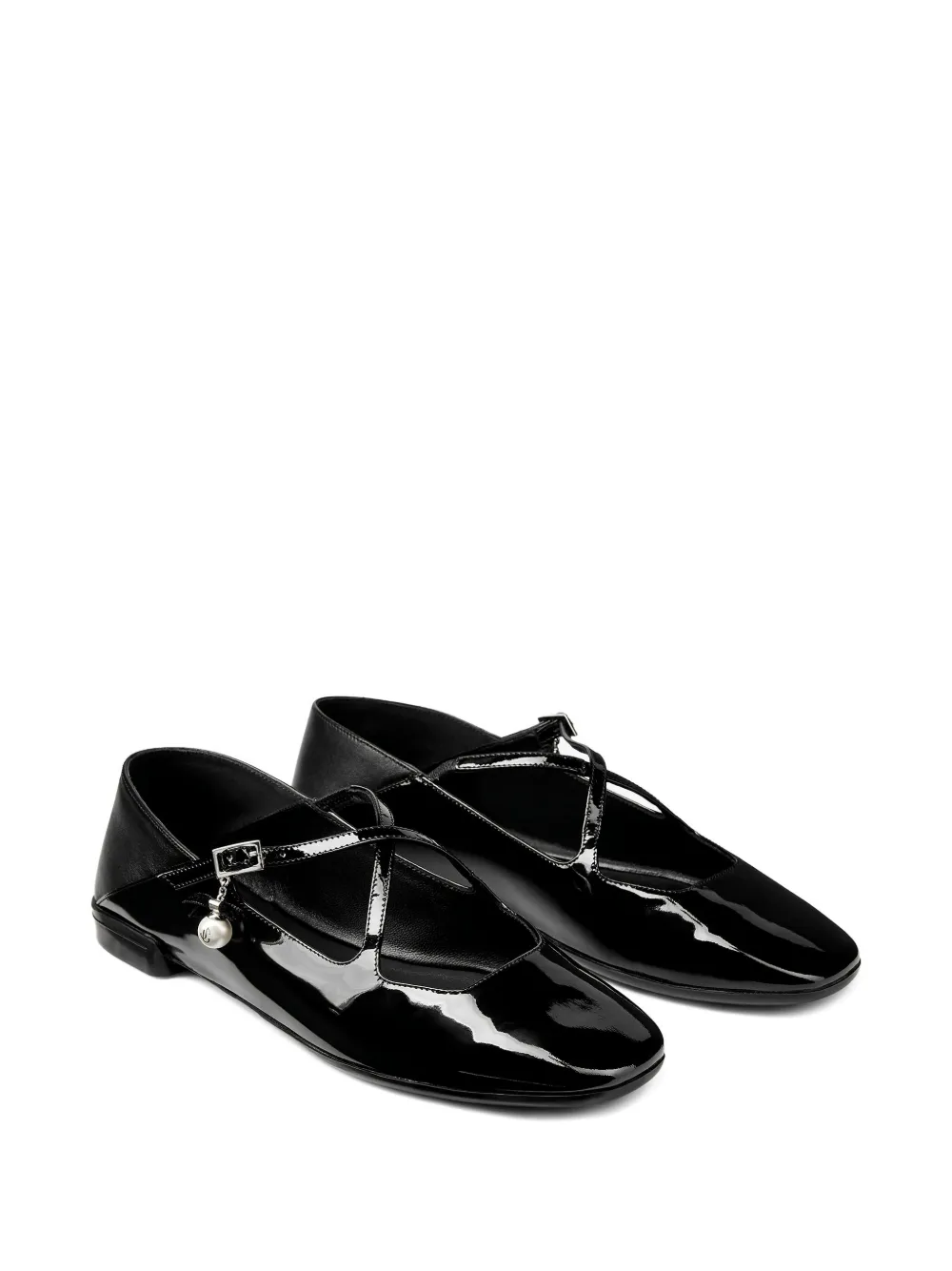Jimmy Choo Eleri ballerina's - Zwart
