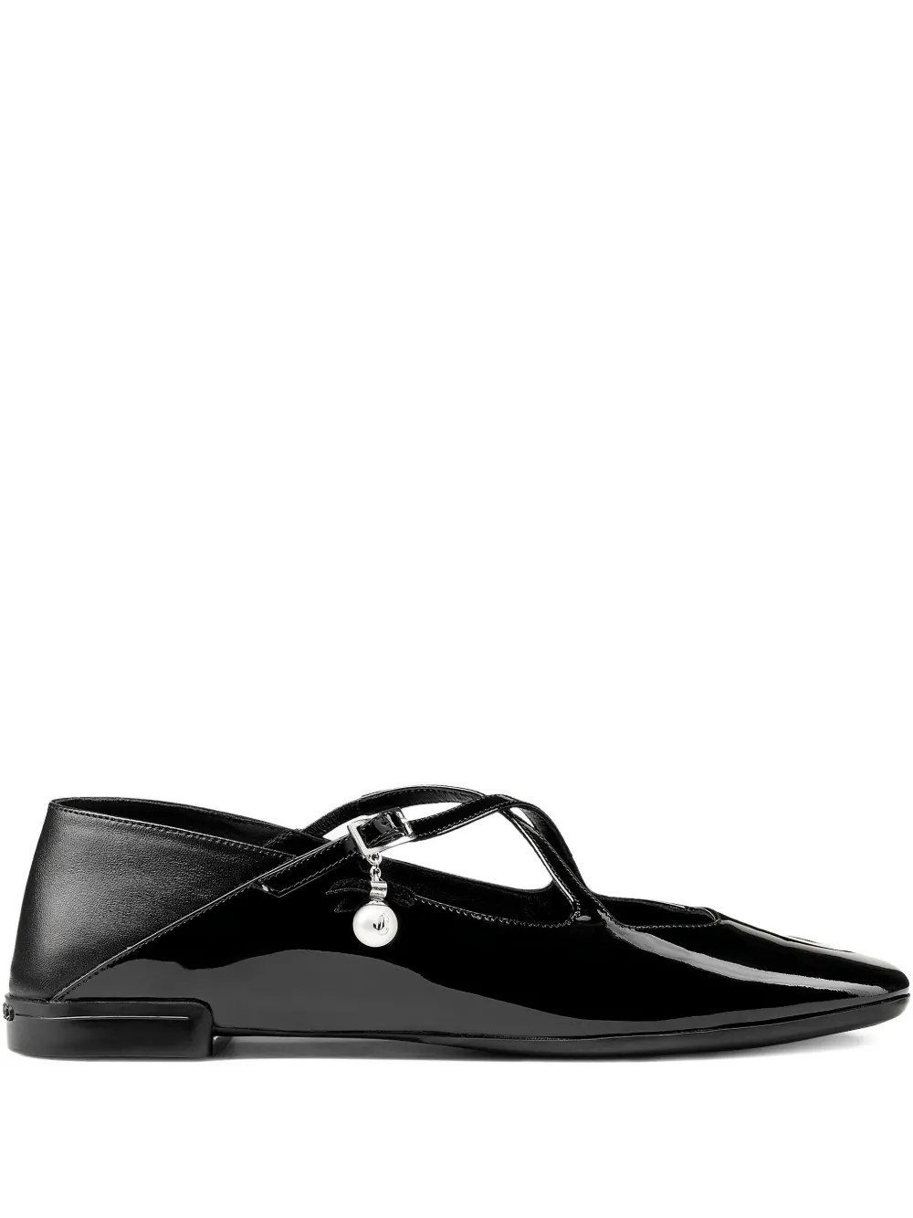 Jimmy Choo Eleri ballerina shoes | Black | Image 1
