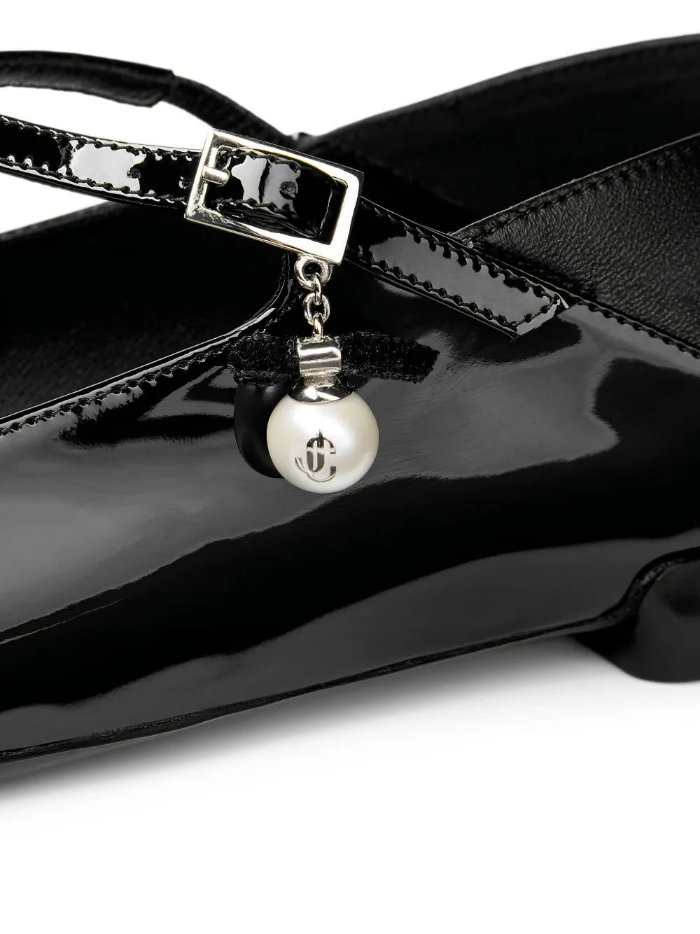 Jimmy Choo Eleri Ballerina Shoes In Black
