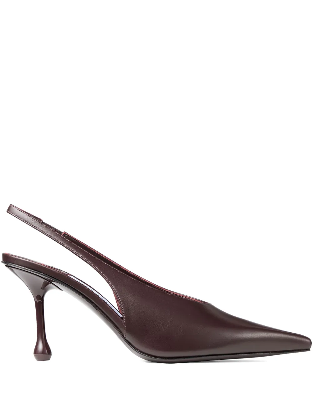 Jimmy Choo 80 mm Isa slingback pumps Bruin