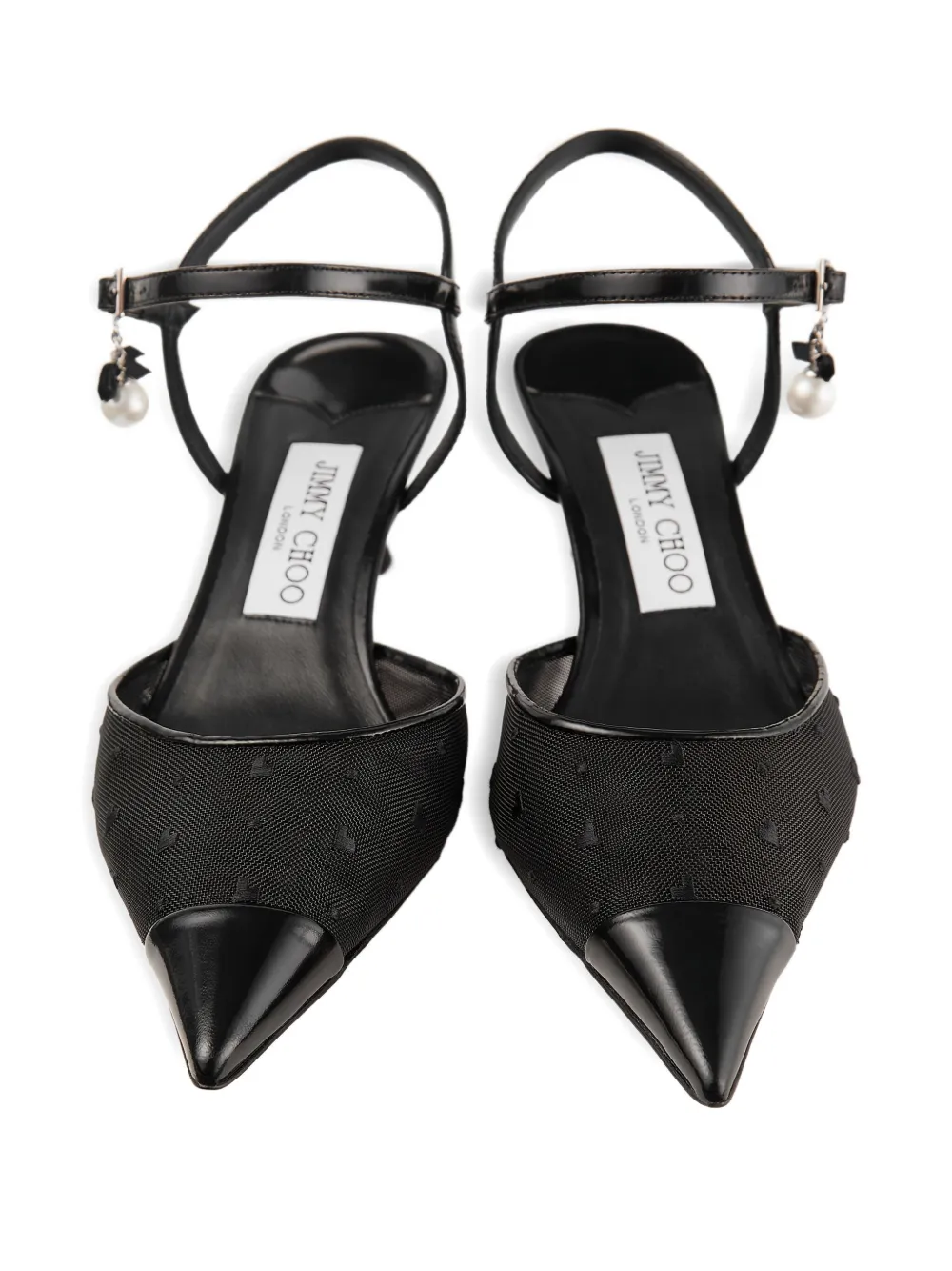 Jimmy Choo 45mm Aren heeled pumps Black
