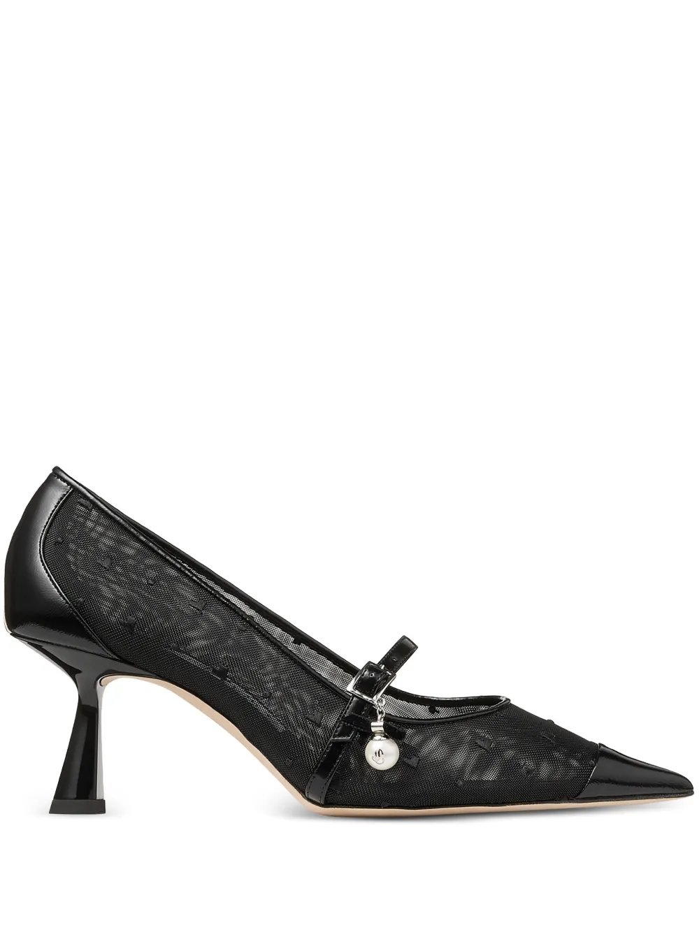 Jimmy Choo zapatillas Aren con tacón de 65mm | negro | Image 1