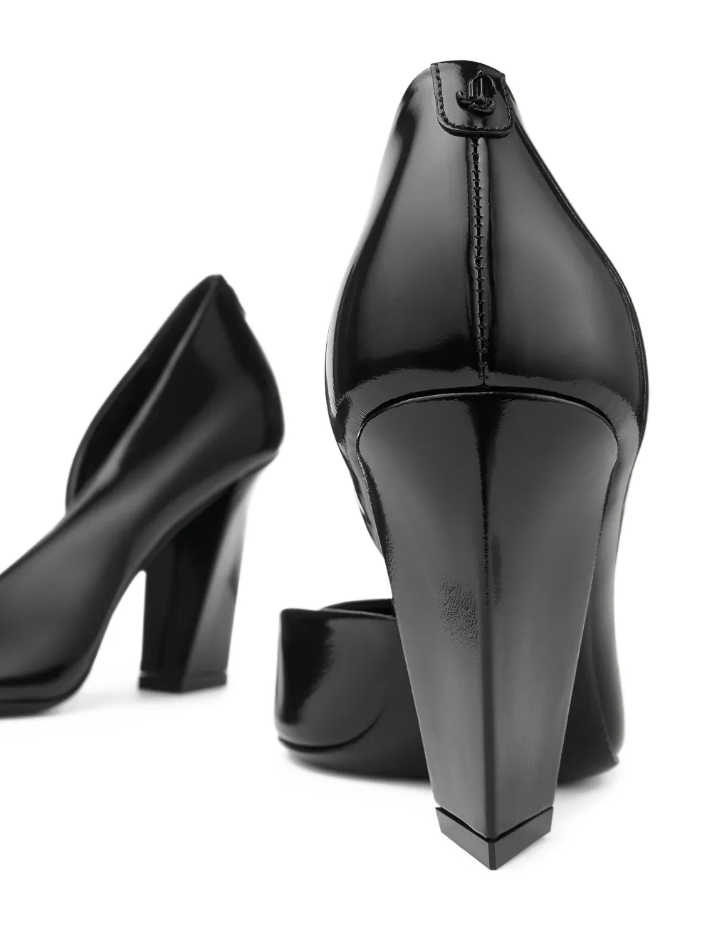 Jimmy Choo 85mm Farren leather pumps Black