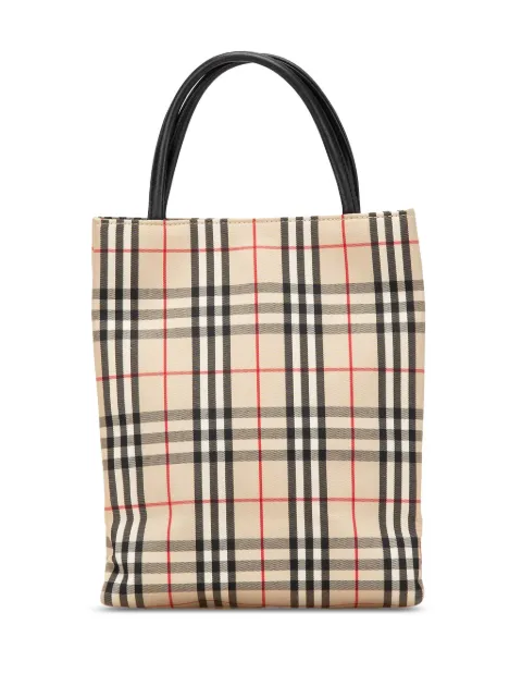 Burberry Pre-Owned 2000-2017 House Check Canvas handbag
