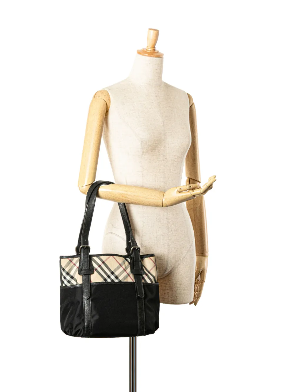 Burberry Pre-Owned 2000-2017 Nova Check Nylon tote bag | Pre-Owned | Image 2