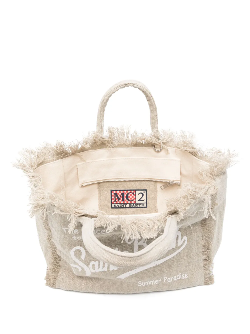 MC2 Saint Barth Colette shopper Beige