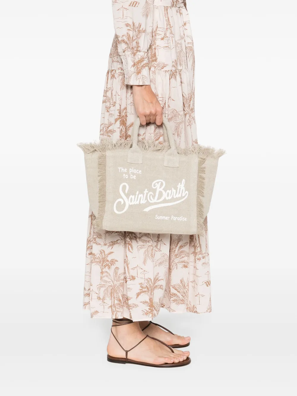 MC2 Saint Barth Colette shopper - Beige