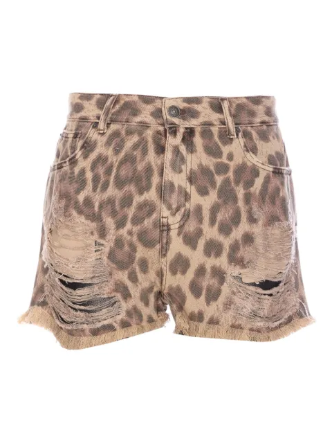 Aniye By leopard-print shorts