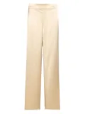 Fely Campo satin trousers - Neutrals