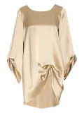 Fely Campo satin top - Neutrals
