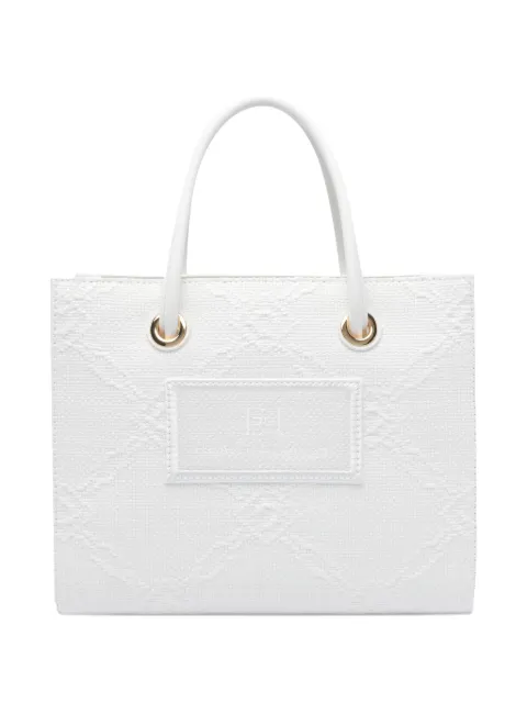Elisabetta Franchi logo-appliqué tote bag
