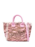 MC2 Saint Barth Colette tote bag - COLETTE ZEBRA COLOR 2118 03913H
