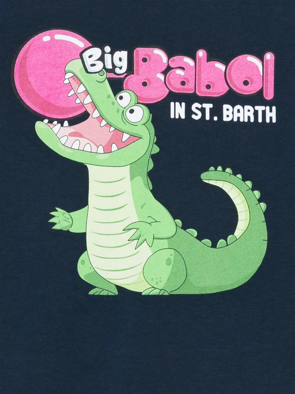 MC2 Saint Barth Kids Katoenen T-shirt Blauw