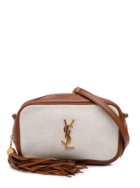 Saint Laurent Pre-Owned 2019 Mini Canvas Monogram Lou Camera Bag crossbody bag