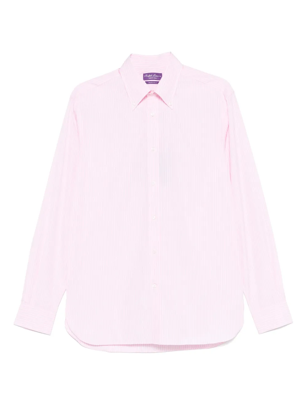 Ralph Lauren Purple Label Popeline overhemd Roze