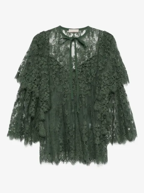 Elie Saab blusa de encaje