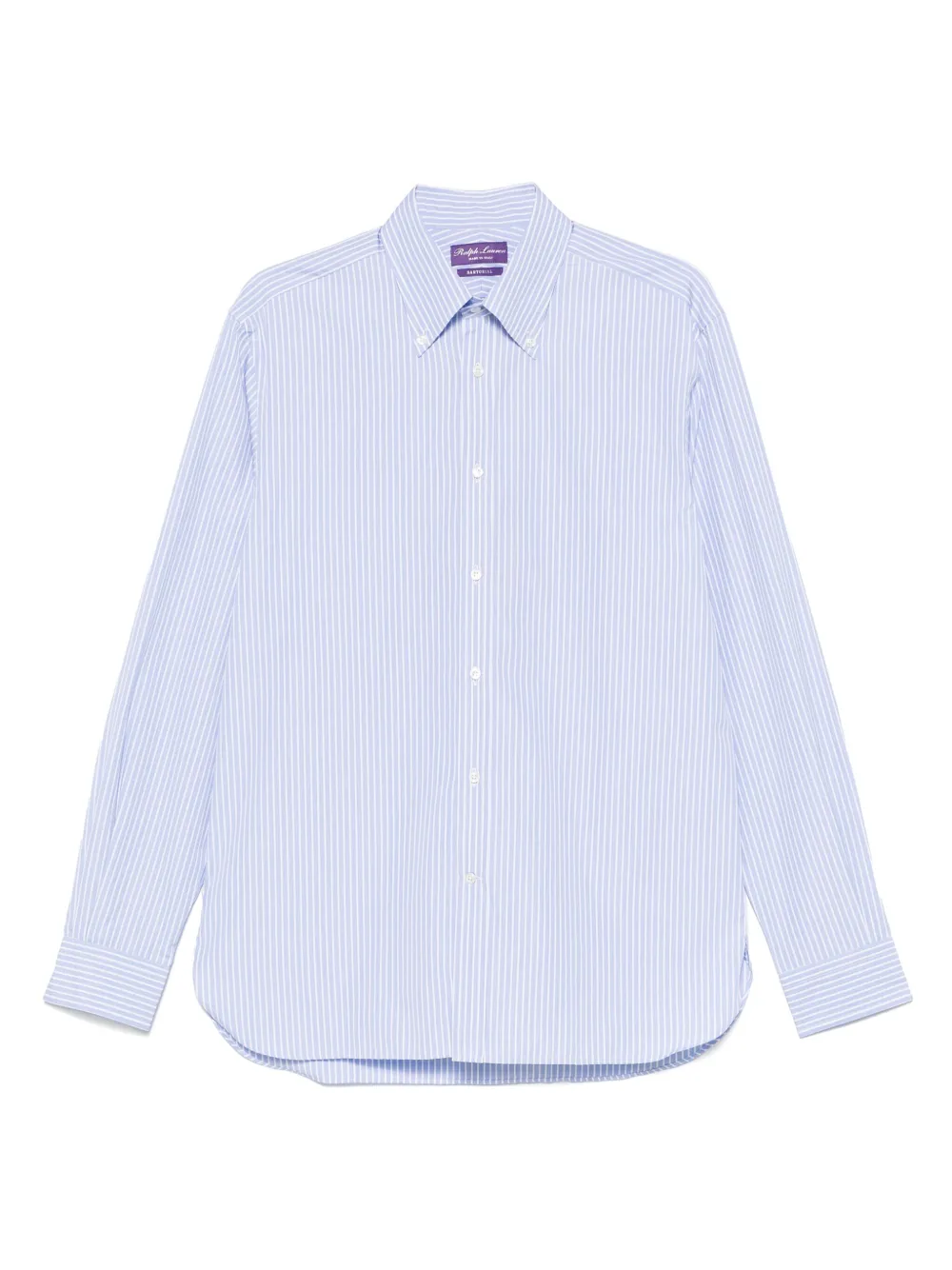 Ralph Lauren Purple Label Popeline overhemd Blauw