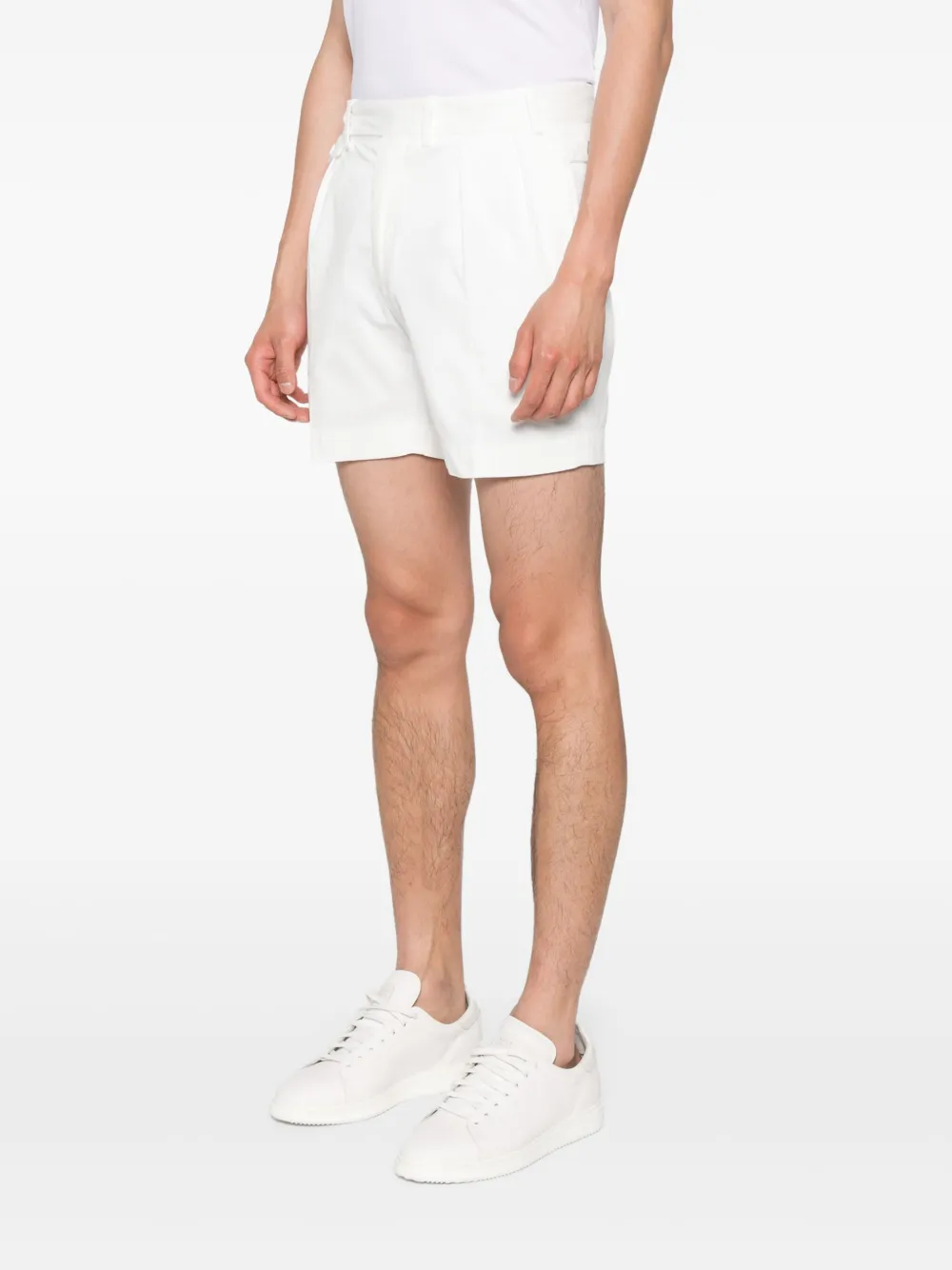 Ralph Lauren Purple Label Katoenen shorts Wit