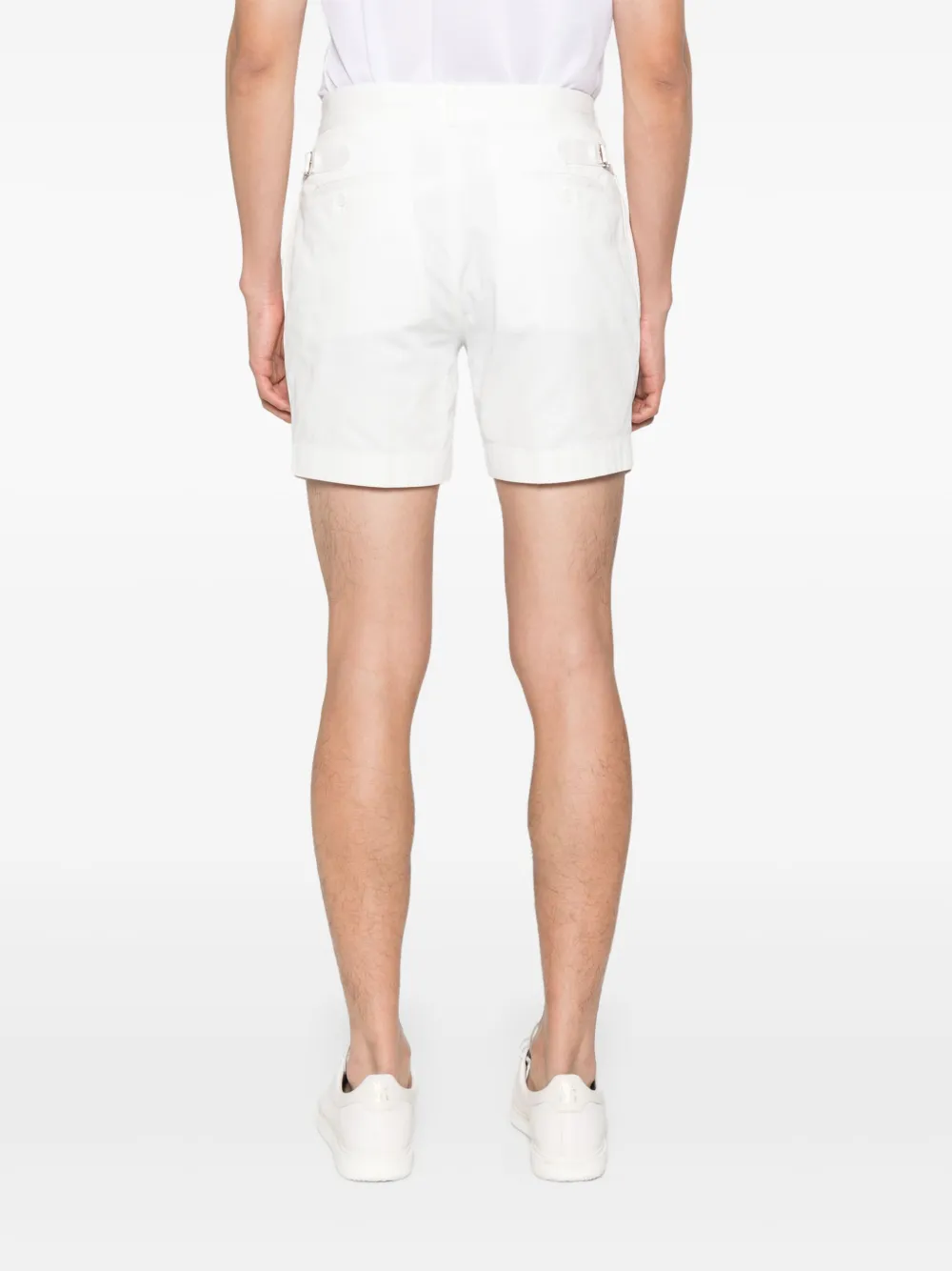 Ralph Lauren Purple Label Katoenen shorts Wit