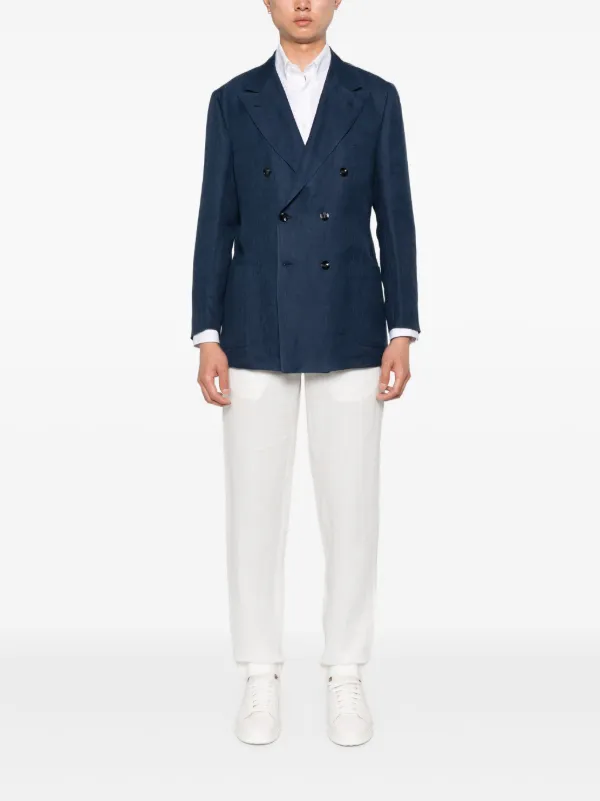 Ralph Lauren Purple Label リネン パンツ | ホワイト | FARFETCH JP