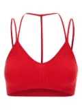 ANDREĀDAMO multi-strap bra - Red