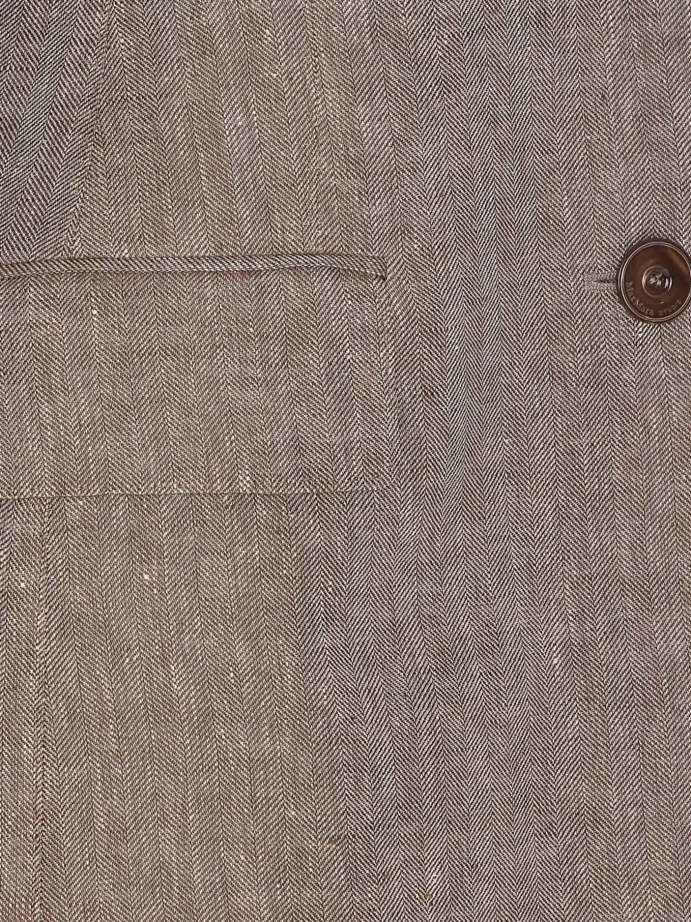 Max Mara Linnen blazer Grijs