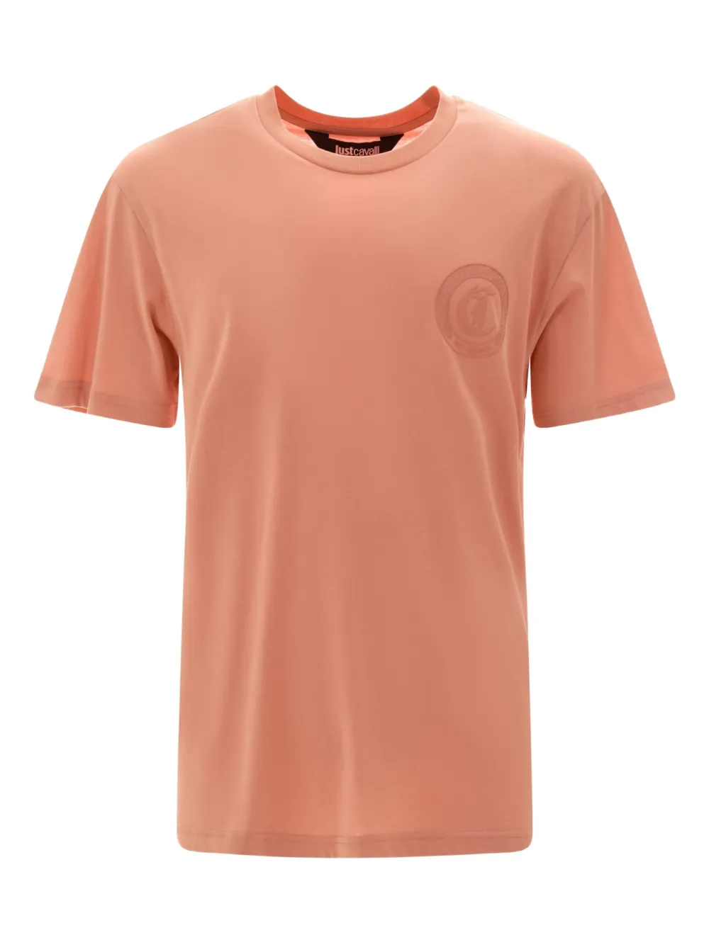 Just Cavalli logo-print T-shirt - オレンジ Just Cavalli logo-print T-shirt - オレンジ