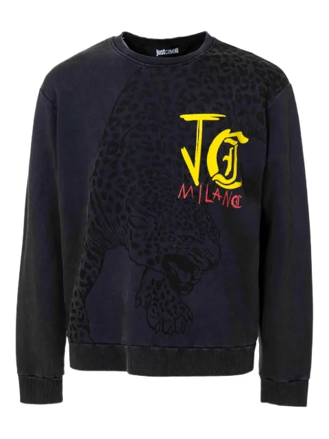 Just Cavalli leopard-print sweatshirt