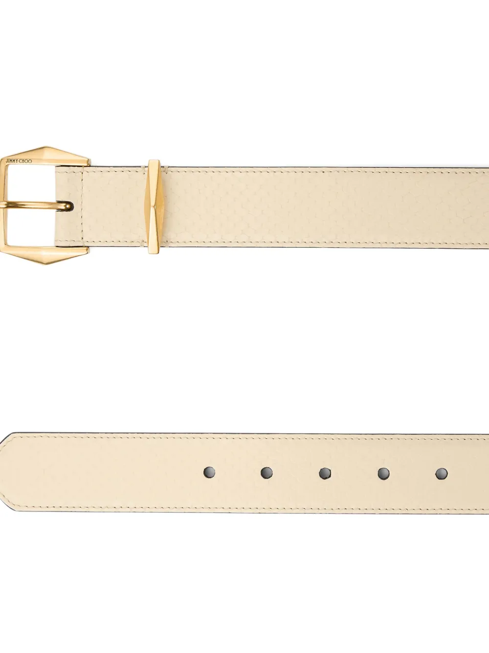 Jimmy Choo Diamond Buckle Belt
