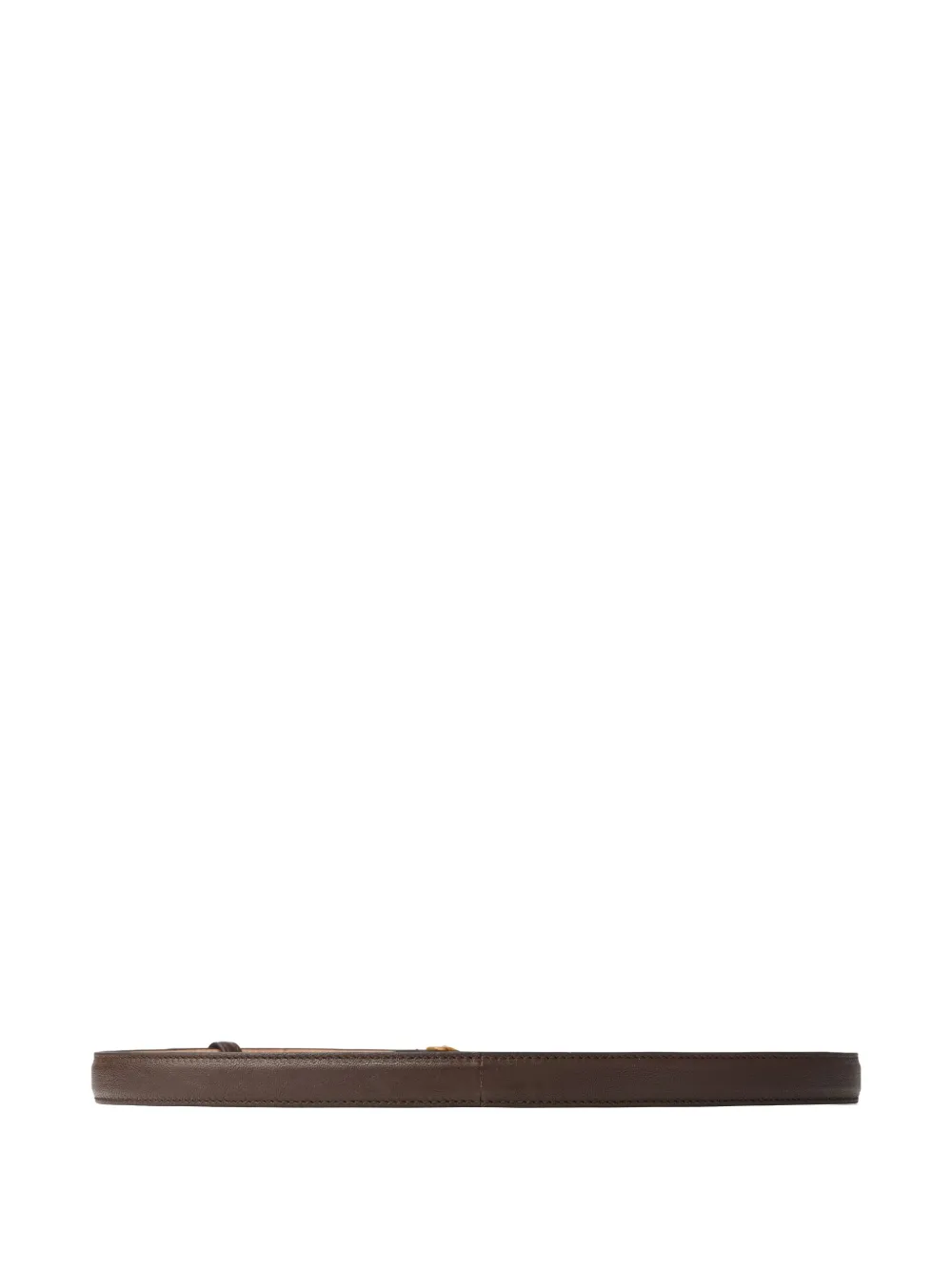 Jimmy Choo diamond-clasp leather belt Bruin