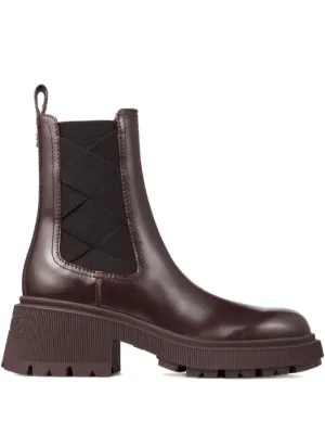 Jimmy Choo ジミーチュウ チャコールグレー スエードブーツ JIMMY CHOO ジミーチュウ ショートブーツ スエード エンジニア