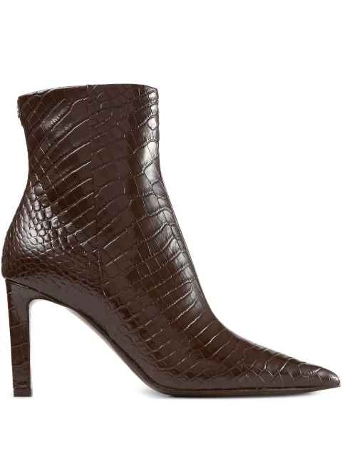 Jimmy Choo 85 mm Frankie enkellaarzen