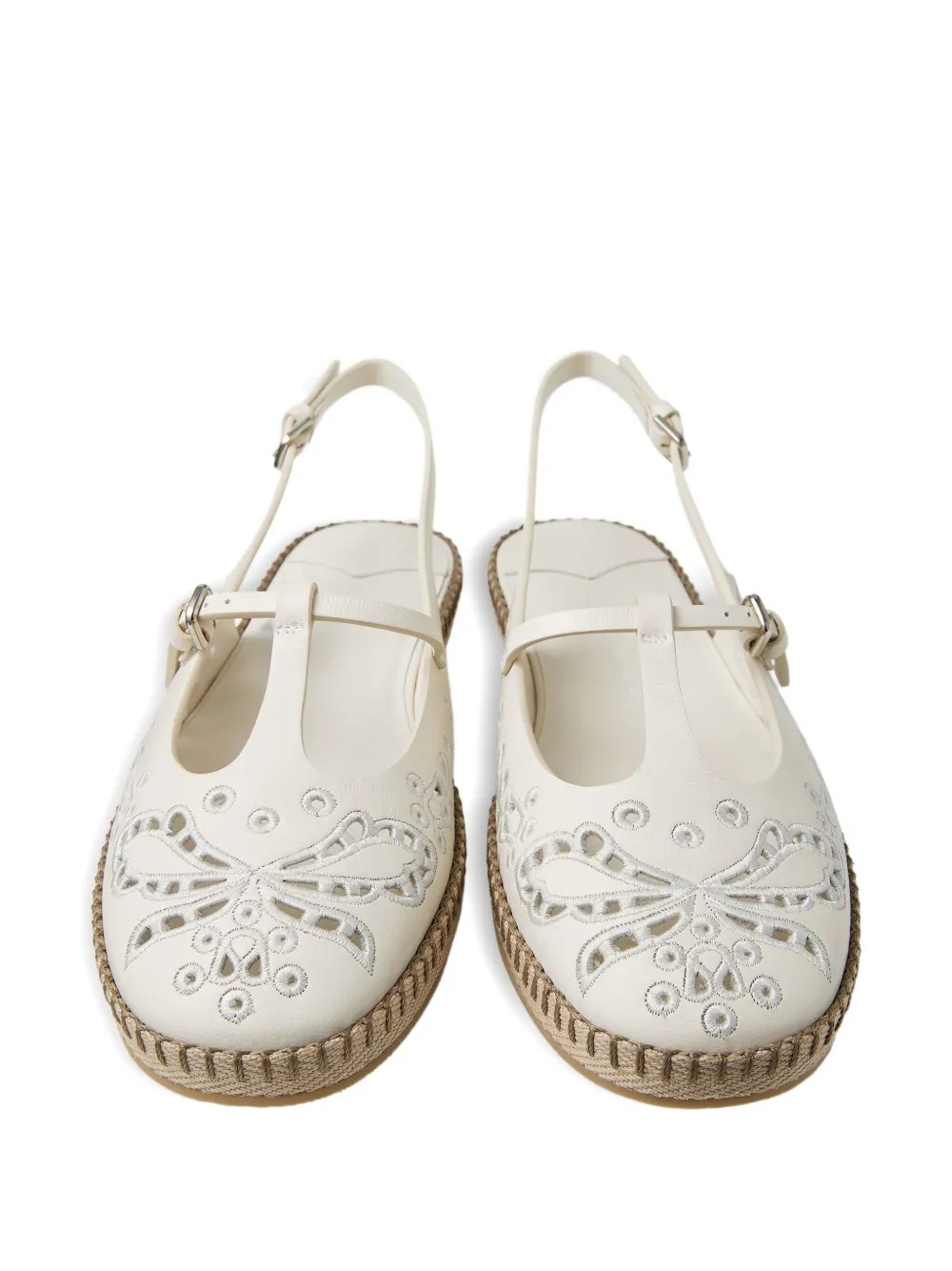 Jimmy Choo Amiee espadrilles Wit